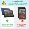 Qindaiwen Keyboard Case for All-New Amazon Fire HD 8/8 Plus (12th Generation/10th Generation, 2024/2022/2020 Release), PU Leather Stand Cover with Detachable Bluetooth Keyboard, Dolphin view 2