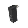HOMSFOU 2pcs Compact Portable USB Splitter Hub Ports High Data Transfer Lightweight Design for Laptops and Desktop Use Black view 3