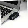 HOMSFOU 2pcs Compact Portable USB Splitter Hub Ports High Data Transfer Lightweight Design for Laptops and Desktop Use Black view 4