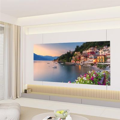 Foldable Movie Screen, 60in 72in 84in 100in Home Cinema Manual Projector Screen, 4:3 16:9 4K HD Portable Indoor Projection Screen(60inch/4:3)
