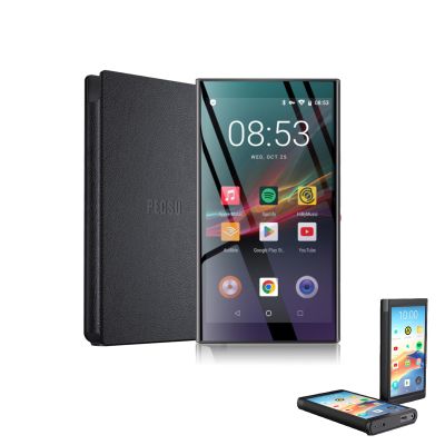 160GB MP3 Player with Leather Protective case, 5" IPS Screen Android Music Player with Play Store, Spotify, Pandora MP3 & MP4 for Kids with Libby, Audible, FM, Voice Recorder, Up to 1TB
