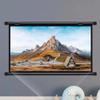 30" 40" 50" 60" 72" Projector Screen, Wall Mounted Projection Screen, Portable 4K HD Movie Screen for Home Theater Cinema Office(30 Inch 4:3) view 1