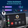 Alondy Single Din Car Radio Touchscreen (10.4" Rotatable) Compatible with Apple CarPlay [Wireless] Android Auto Car Stereo Bluetooth USB AUX SD Backup Camera view 4