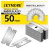 JETMORE Single Edge Razor Blades, 50 Pack Razor Blades Refills for Scrapers view 1