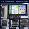 Car Radio for Dodge RAM 1500 2500 3500 2002 2003 2004 2005 with Wireless Carplay Android Auto Bluetooth Screen Stereo with WiFi Bluetooth FM GPS view 2