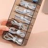 CIYODO Cable Management Box with Slots Stylish Cord Organizer for USB Cables Phone Chargers and Headphones Storage for Home Office and Classroom Use view 2