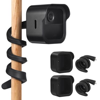 2Pack Flexible Twist Mount for All-New Blink Outdoor 4 (4th Gen) & Blink Outdoor (3rd Gen), Weatherproof Protective Housing with Charging Cutout and Gooseneck Mount for Blink Outdoor Camera