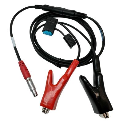 ZHANGGH External Power Cable A00302+A00400 with Clips for GPS HiPer Or HiPer Lite