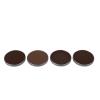Acouto ND PL Filters Set for Osmo Action 5 Pro, ND8PL ND16PL ND32PL ND64PL Filters Kit, Multi Coated HD Optical Glass, Aluminum Frame, with Anti Slip Gear Design, Water & Scratch view 2