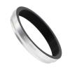 LingoFoto 49mm Lens Filter Adapter Ring for Fuji X100S/X100T/X100F/X100/X70 Camera for 49mm Filters,Lens Hood 49mm Metal Filter Adapter Ring (Silvery) view 1