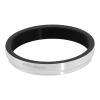 LingoFoto 49mm Lens Filter Adapter Ring for Fuji X100S/X100T/X100F/X100/X70 Camera for 49mm Filters,Lens Hood 49mm Metal Filter Adapter Ring (Silvery) view 3