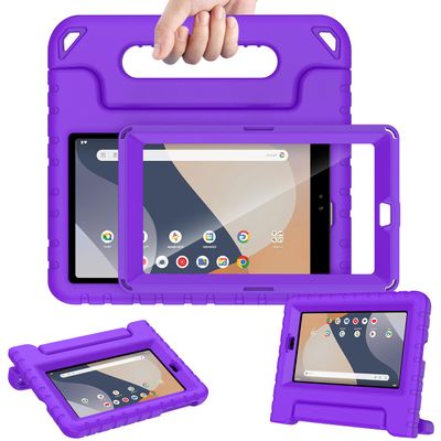 AVAWO Kids Case for Onn 7 inch 2024 Gen 4 (Model 100135924) Tablet (4th Generation, 2024), Light Weight Shock Proof Handle Stand Case for Walmart Onn 7 Tablet (Just Fit 7" 2024, 4 Gen), Purple
