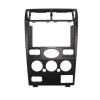 Car Front Side Air Outlet Vent Frame Trim Compatib 9 Inch Car Frame Fascia Adapter/Fit for Ford Mondeo MK3 2001-2003 Android Radio Audio Dash Fitting Panel Kit ABS Silver Car Stereo Radio Fascia Beze