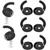 BLLQ 3 Pairs AirPods4 Ear Hooks Covers Grip Ear Fin Anti Slip Wing Tips Accessories Compatible with AirPods 4 Earbuds, Black 901 view 1