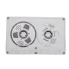 Reel to Reel Blank Cassette Tape, 50 Minutes Recording, Normal Bias Double Sided, Metal Sound Cassette Tape with Transparent Box (Silver) view 1