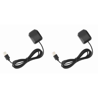 2Pcs USB Interface Receiver Navigation Module VK-162 for Notebook, Compatible with Earth, DC3.3-5V