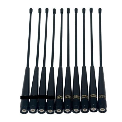 GHZHANG 10pcs CHCNAV GPS Receiver TNC-J QT450GT Antenna 450-470MHz 4dBi CHC Screw Antenna 31cm Gold Lettering