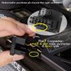 16 Pin GPU PCI-e 5.0 180 Degree Angled Connector+12VHPWR 16Pin(12+4P) Sleeve Modular Cable view 4
