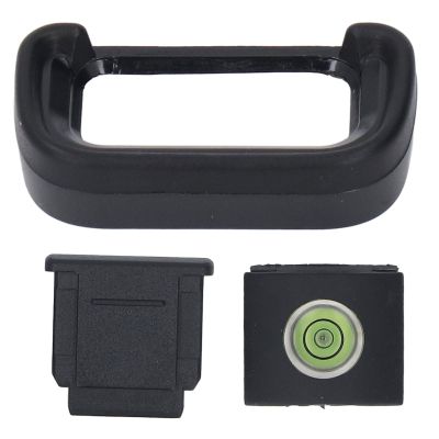 Acouto Eye Cup, Hot Shoe Cover for A6700 Camera Viewfinder Eyepiece, Level, Camera Viewfinder Eyepiece, Camera Eyecup, Camera Eye Cup
