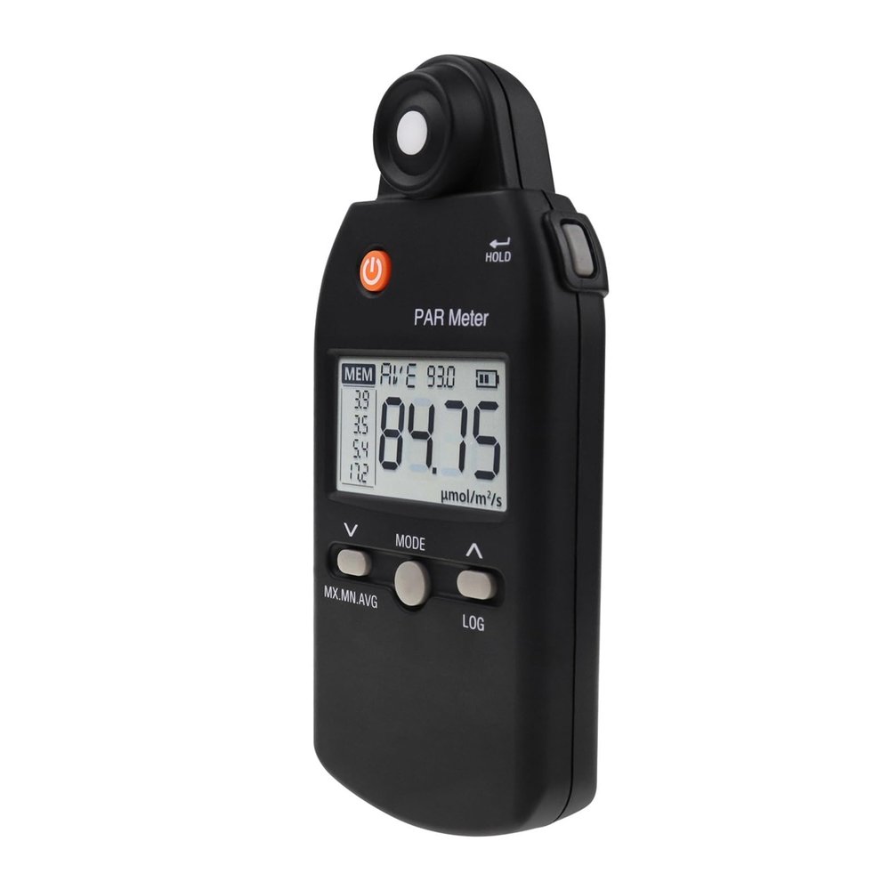 PYPYP Light Meter,Digital Luxmeter, User-Friendly PAR Meter Full-Spectrum Sensor Measure Grow Light Intensity Lux Meter PPFD Tester for Indoor Outdoor Plant Lighting Intensity Brightness Measurement