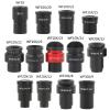 Microscope Kit 2PCS WF5X WF10X WF15X WF20X WF30X Wide Field Eyepiece for Binocular Trinocular Stereo Installation 30MM Microscope Lens Adapters(WF20X-12MM A) view 2
