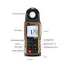 PYPYP Light Meter,Digital Luxmeter, Digital Luxmeter Lux/FC Meter Light Meter for Photography Luminometer Photometer Hand-held Spectrometer 200000Lux Lighting Intensity Brightness Measurement view 2