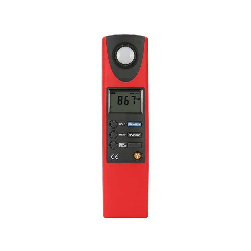 PYPYP Light Meter,Digital Luxmeter, Light Meter Auto/Manual Range Data Hold 2044 Sets Data Storage MAX/MIN Modes Lux/FC Selectable Lighting Intensity Brightness Measurement