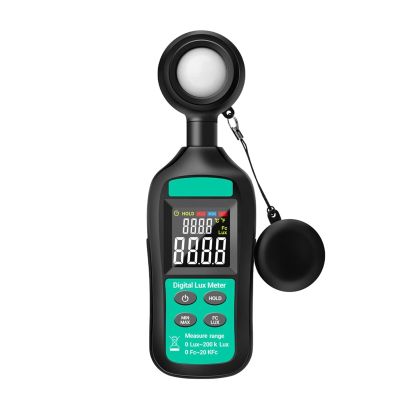 PYPYP Light Meter,Digital Luxmeter, Luxmeter Digital Light Meter 200K Lux Meter Photometer Uv Meter UV Radiometer Handheld Illuminometer Photometer Lighting Intensity Brightness Measurement
