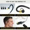 Super Mini Walkie Talkies 3-Pack: Small Rechargeable 2-Way Radios with Earpieces - Discrete Team Communication for Restaurant, Hospital, Retail, Outdoor & Travel view 4