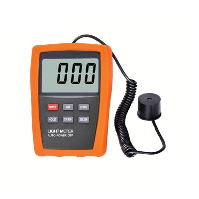 PYPYP Light Meter,Digital Luxmeter, LCD Digital Lux Meter 10-200000 Cd/m2 Light Meter Linear UV Brightness Detector for Eye CRT TV LED Screen Data Hold Lighting Intensity Brightness Measurement