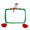 Glomora 3D Christmas Cartoon, 19-27inch Computer PC Monitor Display Frame Protective Case Cover for Xmas Home Office Computer Decoration view 1