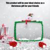 Glomora 3D Christmas Cartoon, 19-27inch Computer PC Monitor Display Frame Protective Case Cover for Xmas Home Office Computer Decoration view 4