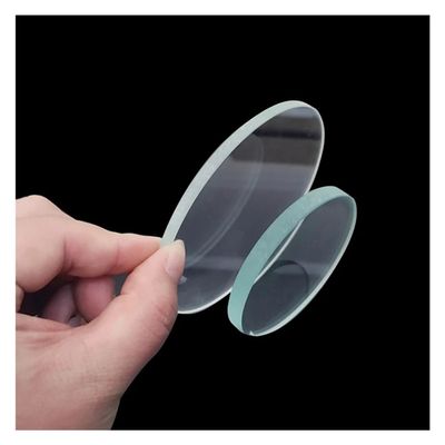 2PCS 40 45 50 55 60mm Tempering Toughened Stalinite Lens Thickness 5mm(50mm)