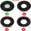 49mm Lens Cap Cover Compatible for Canon EF 50mm f/1.8(Not 1.4) STM(Not II),EF-M 15-45mm f/3.5-6.3 is STM,Sony FE 50mm f/1.8,E 50mm f/1.8 OSS,55mm f/1.8 ZA(SEL55F18Z) Lens [2 Pack] view 2