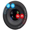 49mm Lens Cap Cover Compatible for Canon EF 50mm f/1.8(Not 1.4) STM(Not II),EF-M 15-45mm f/3.5-6.3 is STM,Sony FE 50mm f/1.8,E 50mm f/1.8 OSS,55mm f/1.8 ZA(SEL55F18Z) Lens [2 Pack] view 3