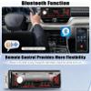 CAMECHO Car Radio Bluetooth Single DIN Car Stereo Audio, Car Audio with Bluetooth Handsfree/FM/ MP3/U Disk/AUX/USB Charge | Not a CD Player view 4