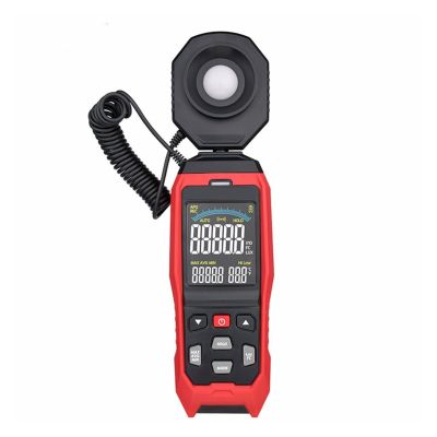 PYPYP Light Meter,Digital Luxmeter, Digital Light Meter Photography Luxmeter Detachable Probe Illuminometer Lux/Fc Photometer Tester Measuring Tools Lighting Intensity Brightness Measurement