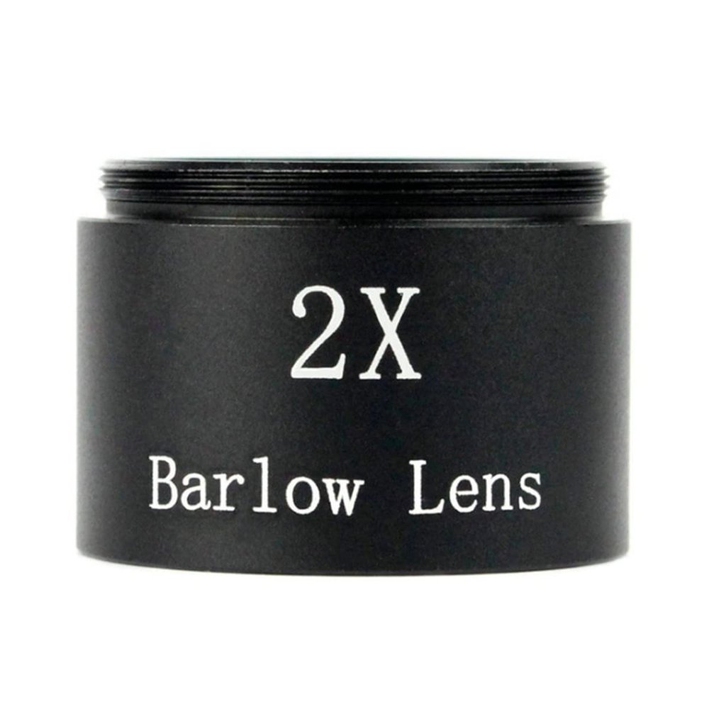 1.25" 2X Lens Metal Multi-Coated Optics Telescope Accessories 1.25" 31.7mm with M28.6x0.6 Thread