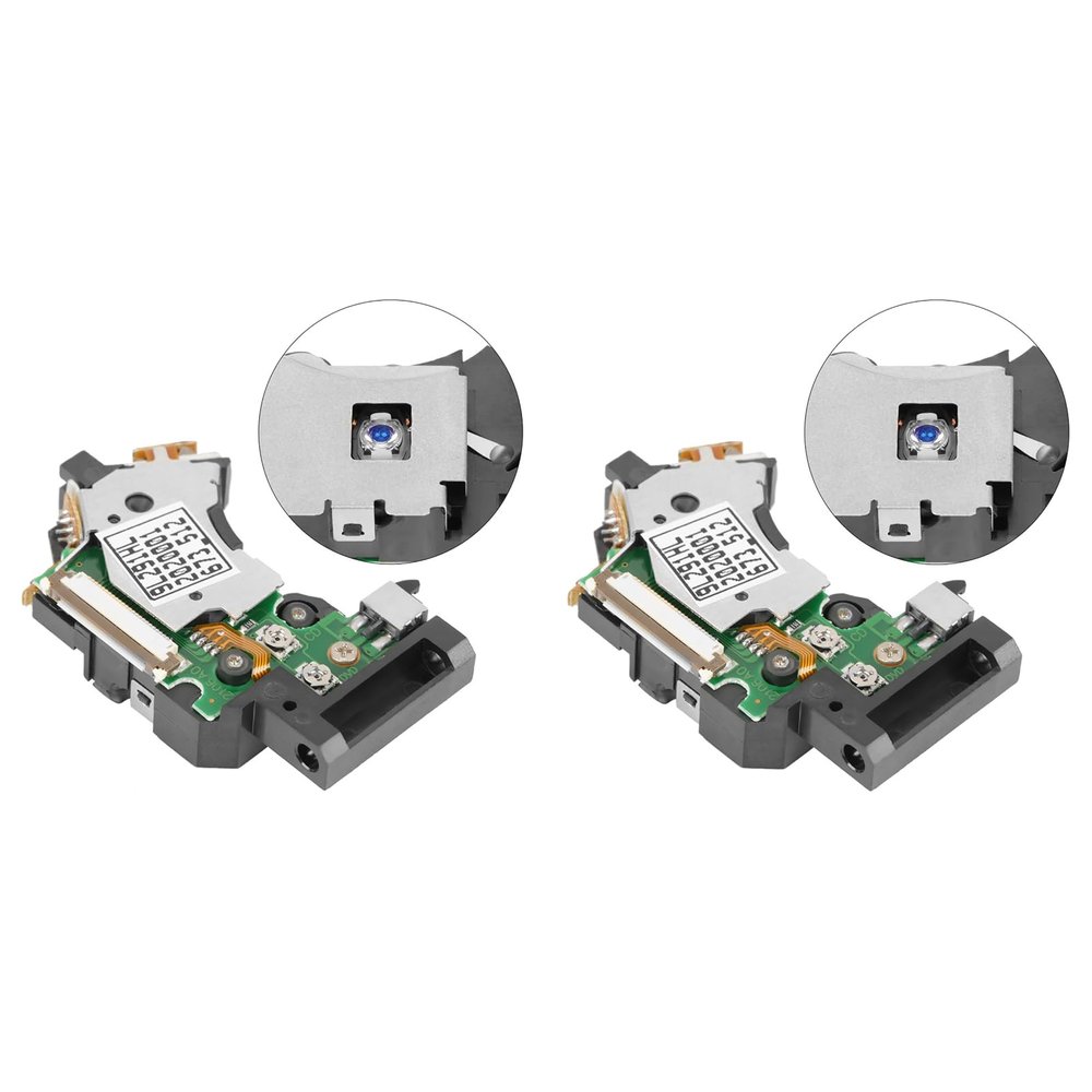 FTVOGUE 2Pcs PVR802W KHM430G Game Lens Head Optical Pick Up Lens Mechanism Replacement Part for /