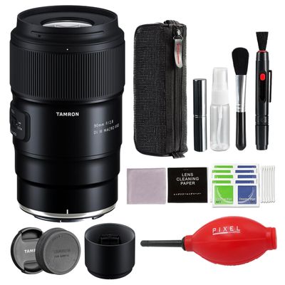 Tamron 90mm f/2.8 Di III VXD Macro Lens for Nikon Z Mount with Pixel Advance Accessories and Travel Bundle | AFF072S-700 | Tamron 90mm Lens