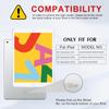 Qindaiwen Keyboard Case for iPad 9th/8th/7th Generation 10.2 inch, Detachable Bluetooth Keyboard Slim PU Leather Protective Cover with Pencil Holder for iPad 10.2 2021/2020/2019, Crescent Moon view 2
