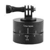 360 Metal Rotating Tripod, 60 Minutes Panning Rotating Tripod Time Lapse Stabilizer 1/4 Mounting Screw with 450g Load Capacity for Smartphones and Cameras view 1