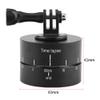 360 Metal Rotating Tripod, 60 Minutes Panning Rotating Tripod Time Lapse Stabilizer 1/4 Mounting Screw with 450g Load Capacity for Smartphones and Cameras view 4