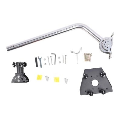 Adjustable Satellite Wall Mount, 43cm Long Arm, 360 Rotatable Top Adapter Satellite Mounting Bracket for V3 (Gen3) Devices