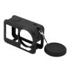 AKLOSIPY Action Camera Ive Case Silicone Ive Case Action Camera Ive Accessories Suitable for Action 4/3 BlackAction Camera Silicone CaseSilicone Case for Osmo Action 4 3 Action Camera view 2