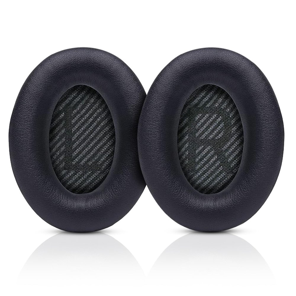 Replacement Ear Pads for Bose QC35/QC35ii - Bose Headphones Replacement Ear Pads, Soft Leather, Durable Memory Foam, Enhanced Sound Quality - Bose QuietComfort 35 Replacement Earpads