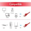 Equip 603122 Cat.6A U/UTP Patch Cable 0.25 m Red view 3