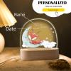Personalized LED Night Light for Children, Customizable Acrylic Lamp with Name & Date, Gifts for Nursery, Baby Shower Birthday Christmas, Children's Bedroom Decorative Gifts for Baby Boys Girls view 3