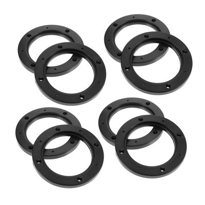 HAPINARY Auto Speaker Adapter Ring 4 Pairs Car Speaker Mounting Spacer Car Audio Kit