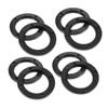 HAPINARY Auto Speaker Adapter Ring 4 Pairs Car Speaker Mounting Spacer Car Audio Kit view 1
